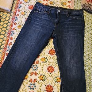 GAP Women's Dark Blue Straight Leg Jeans